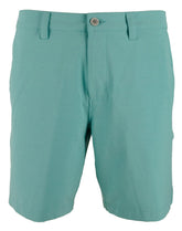 Southern Tide Men's Heathered T3 9" Flat Front Gulf Shorts Tidal Wave Blue 34